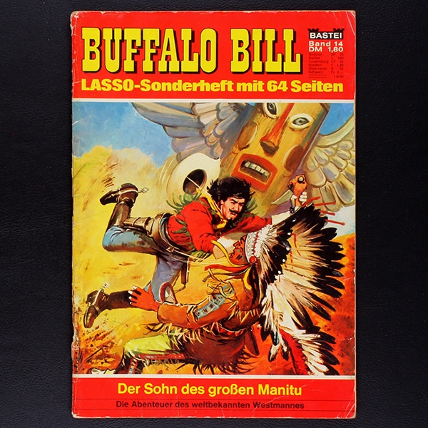 Lasso-Sonderheft Buffalo Bill Nr. 14 Bastei Comic