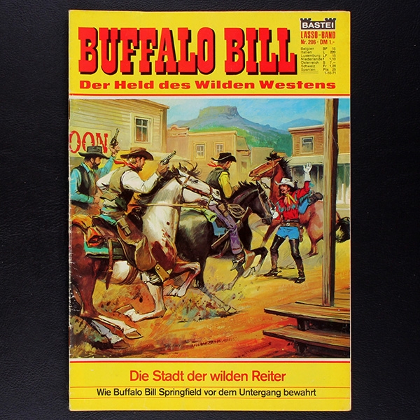 Buffalo Bill Nr. 206 Bastei Comic