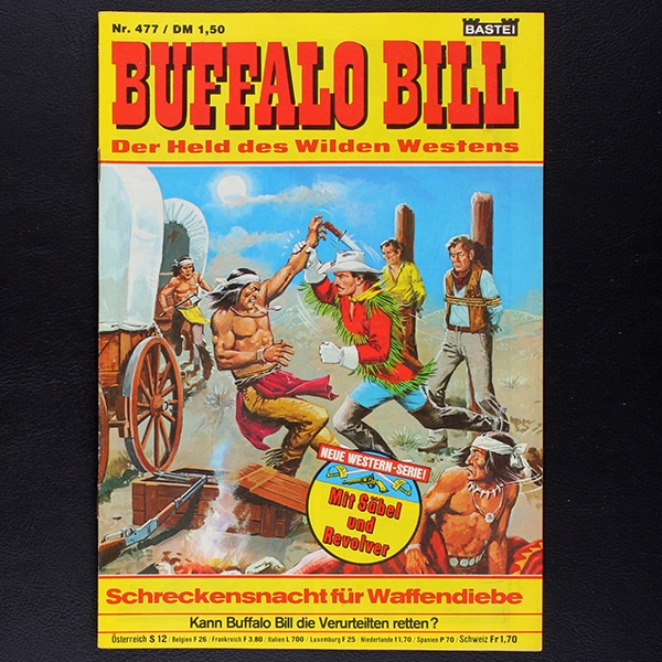 Buffalo Bill Nr. 477 Bastei Comic