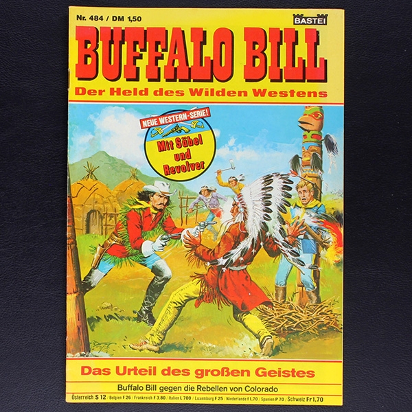 Buffalo Bill Nr. 484 Bastei Comic