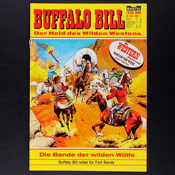 Buffalo Bill Nr. 304 Bastei Comic