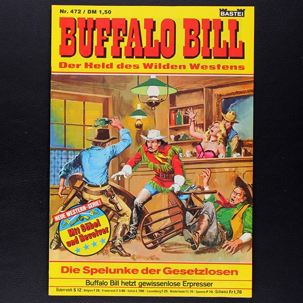 Buffalo Bill Nr. 472 Bastei Comic