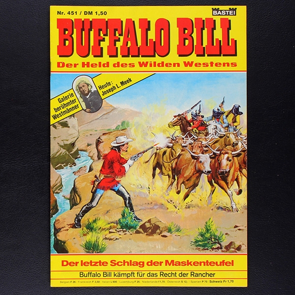 Buffalo Bill Nr. 451 Bastei Comic