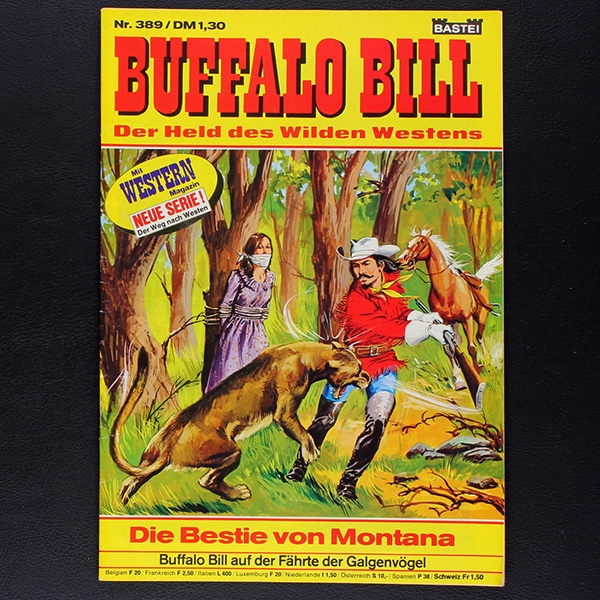Buffalo Bill Nr. 389 Bastei Comic