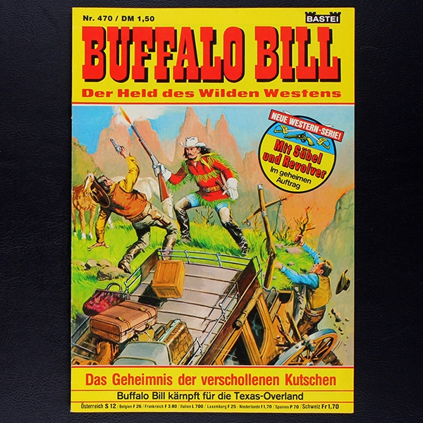 Buffalo Bill Nr. 470 Bastei Comic
