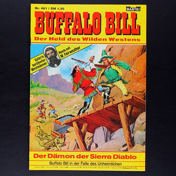 Buffalo Bill Nr. 461 Bastei Comic