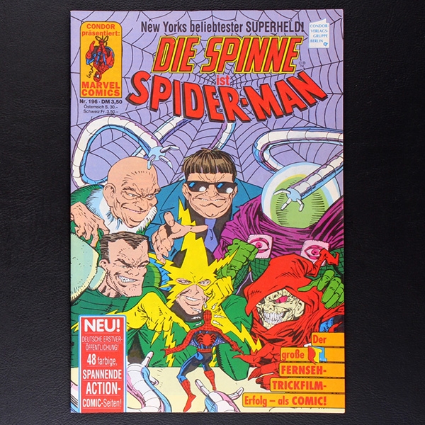 Die Spinne Nr. 196 Condor Comic