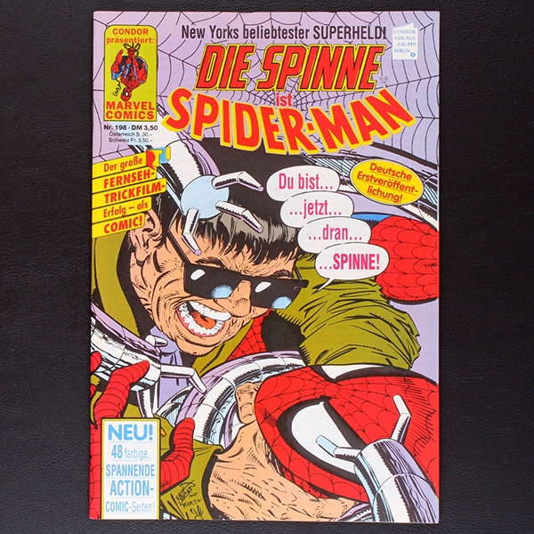 Die Spinne Nr. 198 Condor Comic