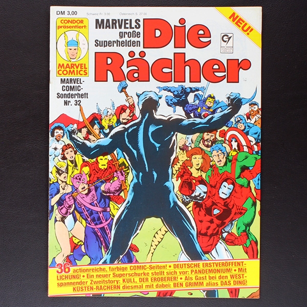 Marvel Comic Sonderheft Nr. 32 Condor Comic