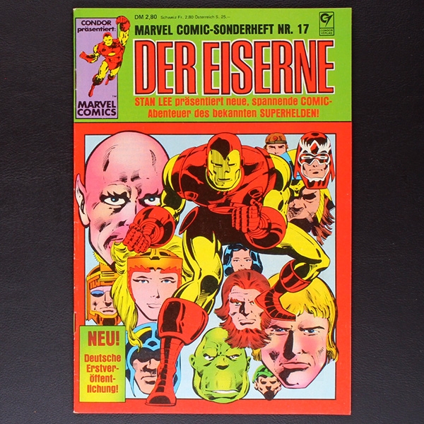 Marvel Comic Sonderheft Nr. 17 Condor Comic