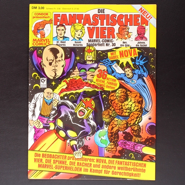 Marvel Comic Sonderheft Nr. 30 Condor Comic