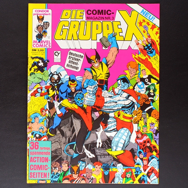 Die Gruppe X Comic-Magazin Nr. 3 Condor Comic