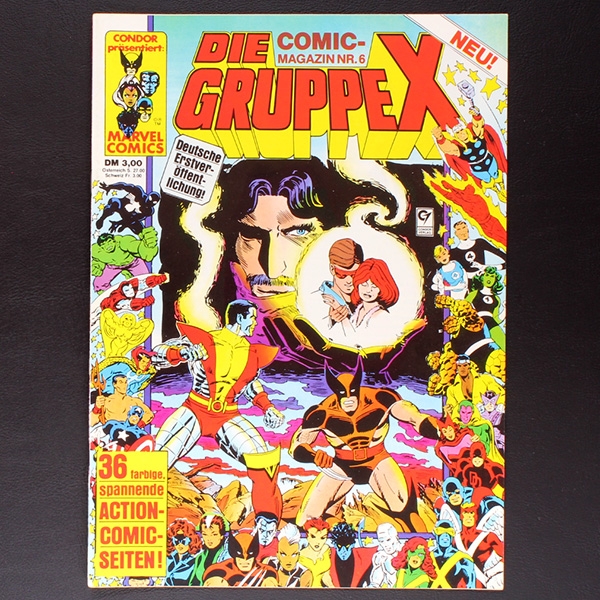 Die Gruppe X Comic-Magazin Nr. 6 Condor Comic