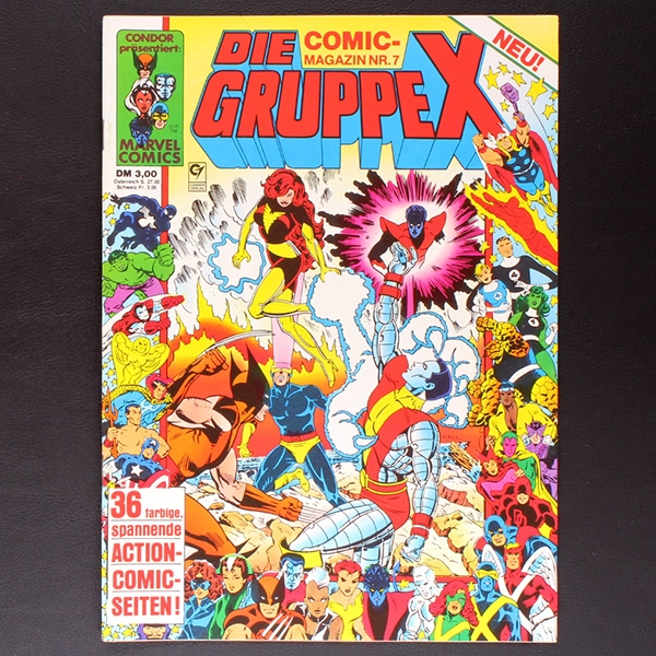 Die Gruppe X Comic-Magazin Nr. 7 Condor Comic