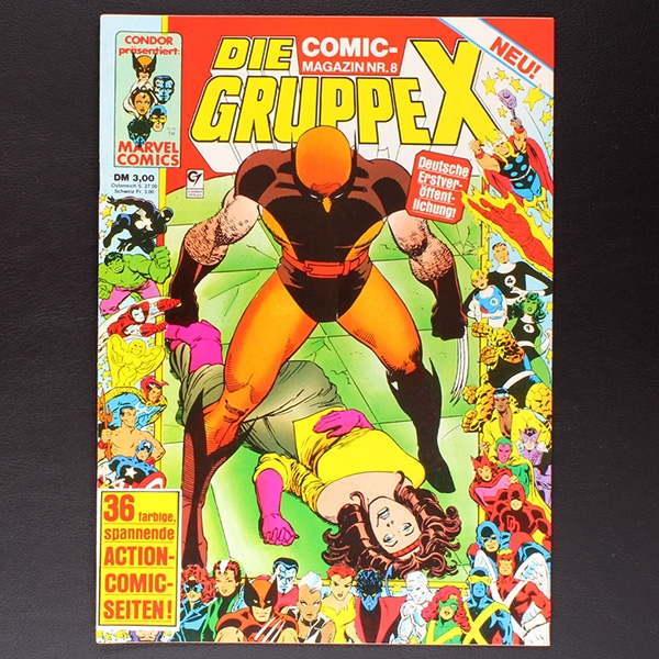 Die Gruppe X Comic-Magazin Nr. 8 Condor Comic