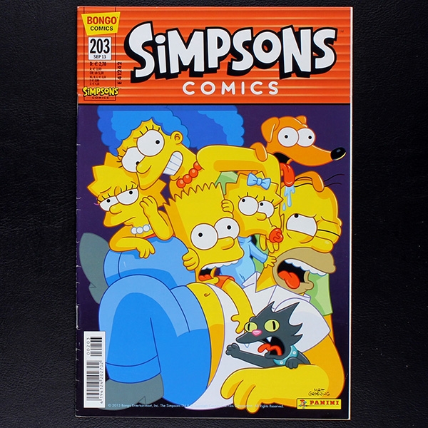 Simpsons Nr. 203 Dino Comic