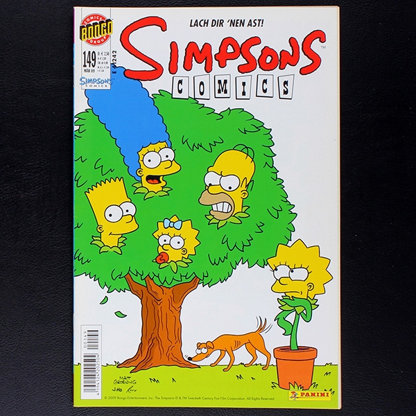 Simpsons Nr. 149 Dino Comic