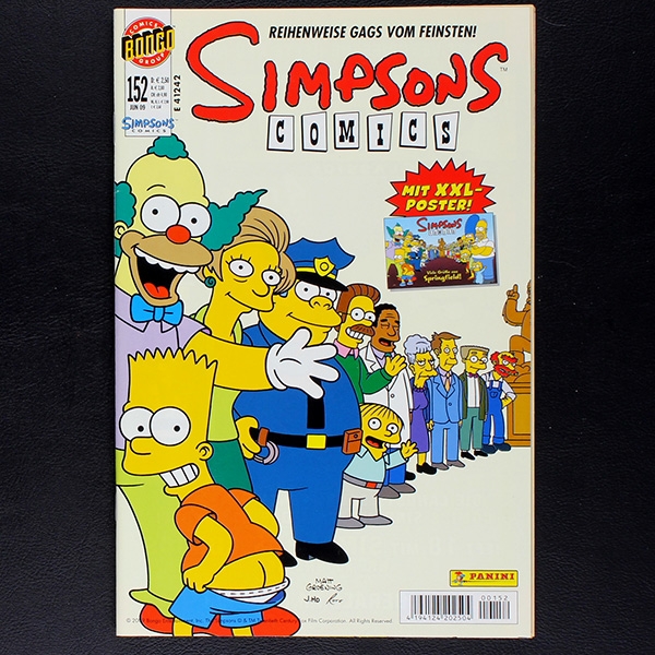 Simpsons Nr. 152 Dino Comic