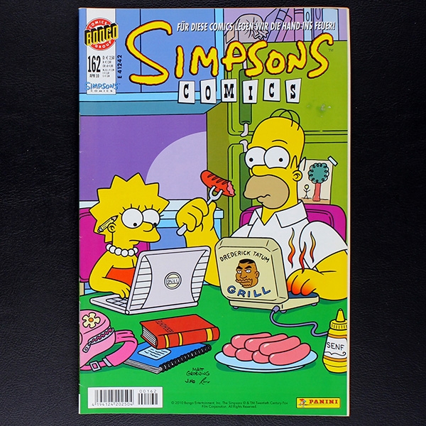 Simpsons Nr. 162 Dino Comic