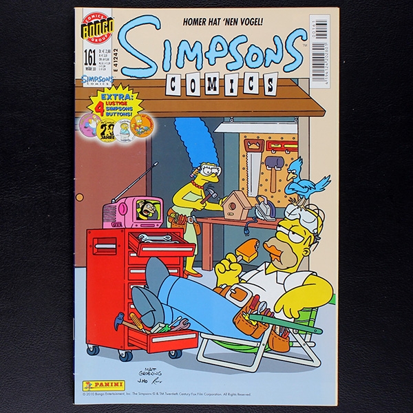 Simpsons Nr. 161 Dino Comic