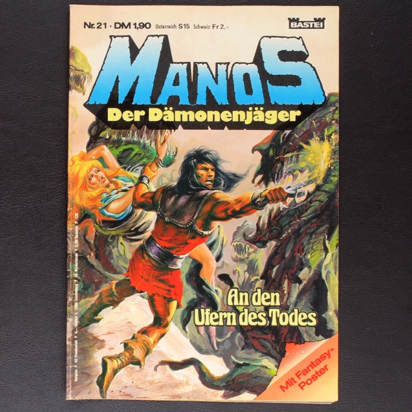 Manos Nr. 21 Bastei Comic