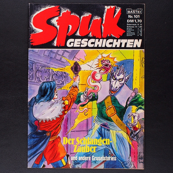 Spuk Geschichten Nr. 101 Bastei Comic