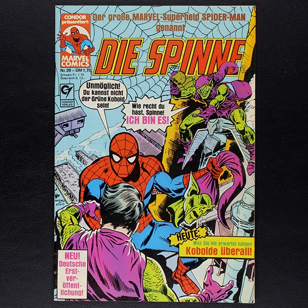 Die Spinne Nr. 29 Condor Comic
