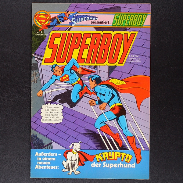 Superboy Nr. 2 1981 Comic Ehapa