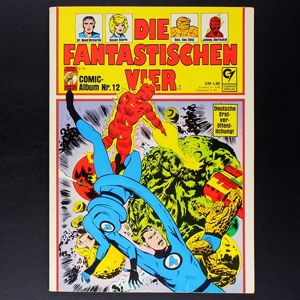 Die Fantastischen Vier Nr. 12 Comic Album Condor