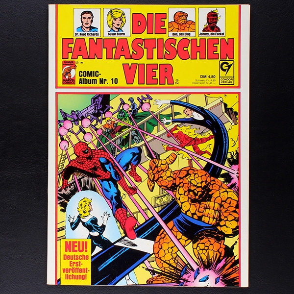 Die Fantastischen Vier Nr. 10 Comic Album Condor