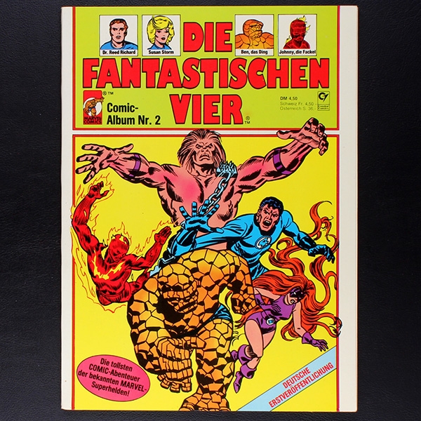 Die Fantastischen Vier Nr. 2 Comic Album Condor