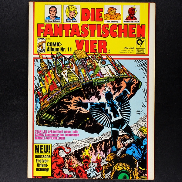 Die Fantastischen Vier Nr. 11 Comic Album Condor