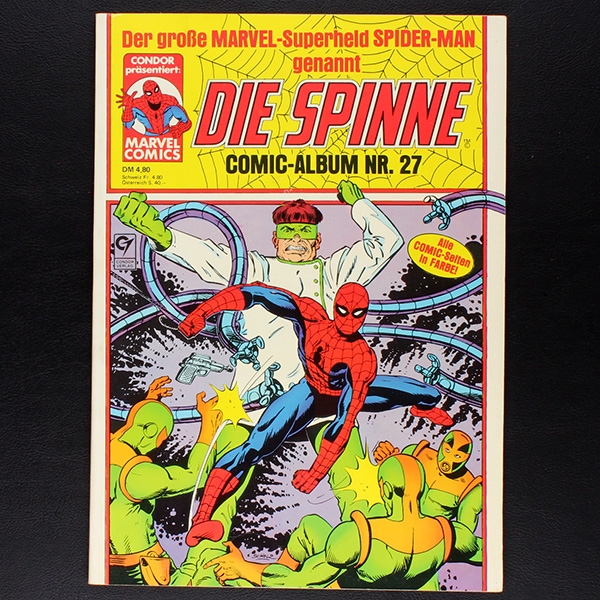 Die Spinne Nr. 27 Comic Album Condor