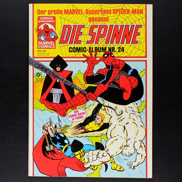 Die Spinne Nr. 24 Comic Album Condor