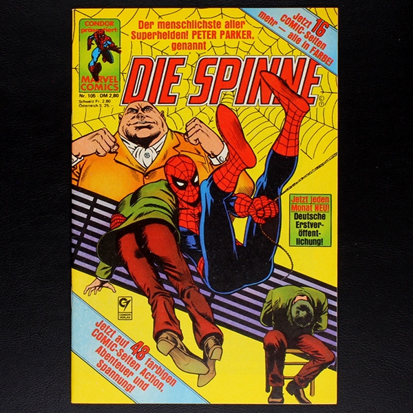 Die Spinne Nr. 105 Condor Comic