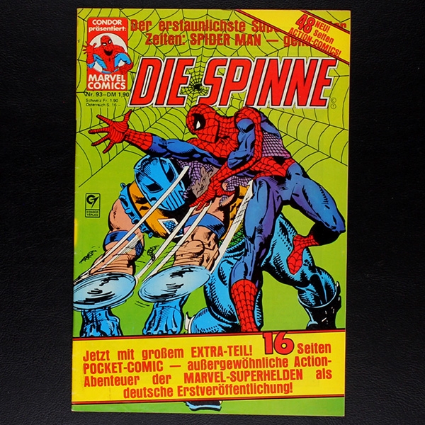 Die Spinne Nr. 93 Condor Comic