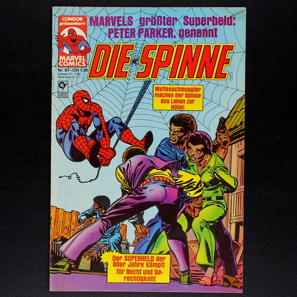 Die Spinne Nr. 87 Condor Comic