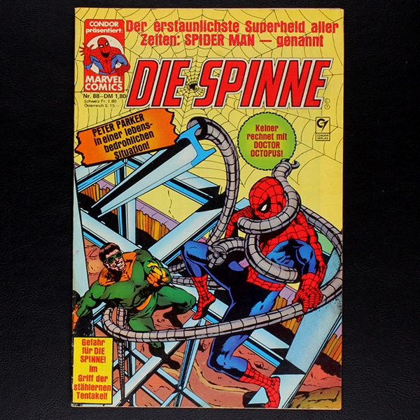 Die Spinne Nr. 88 Condor Comic