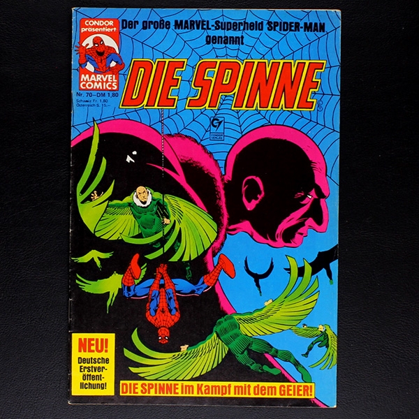 Die Spinne Nr. 70 Condor Comic