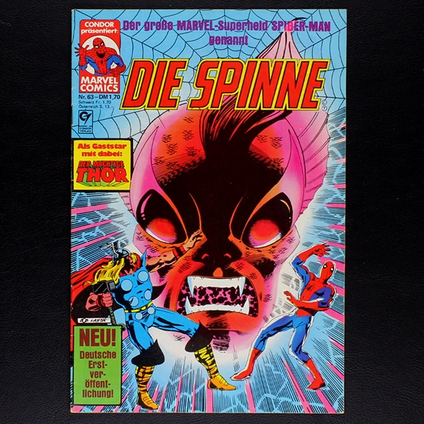 Die Spinne Nr. 63 Condor Comic