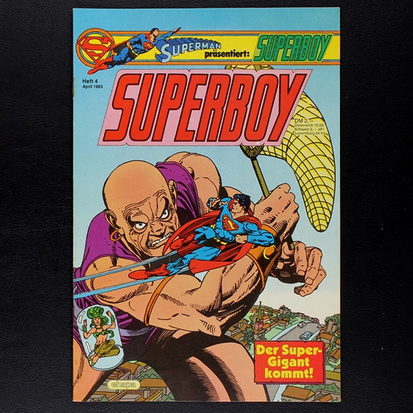 Superboy Nr. 4 1983 Comic Ehapa