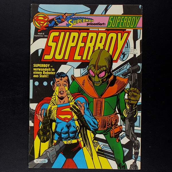 Superboy Nr. 9 1983 Comic Ehapa
