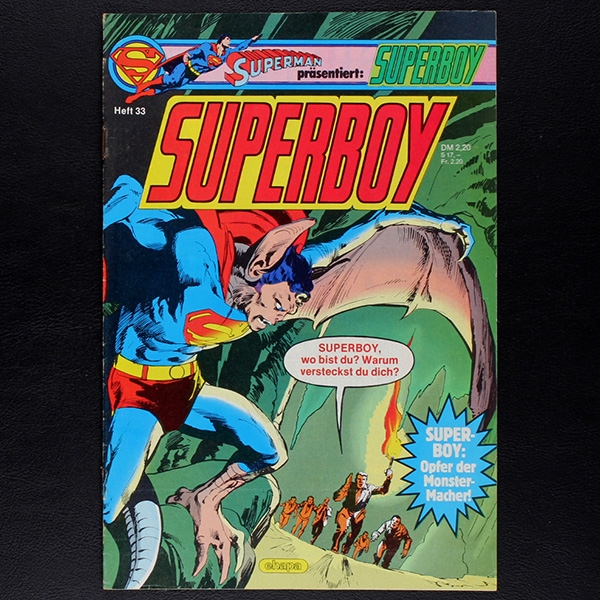 Superboy Nr. 33 1985 Comic Ehapa