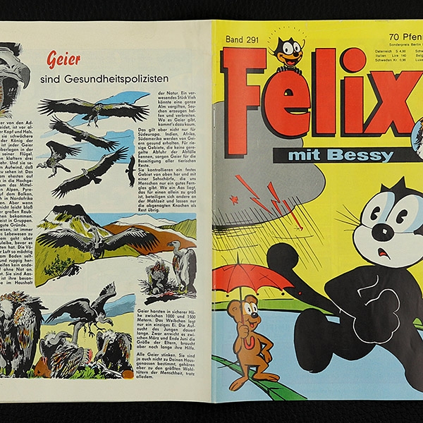 Felix mit Bessy Nr. 291 / Z1+