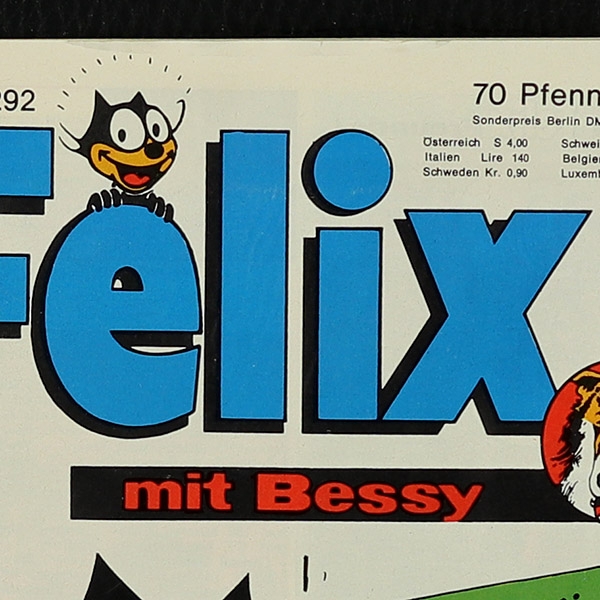 Felix mit Bessy Nr. 292 / Z1+
