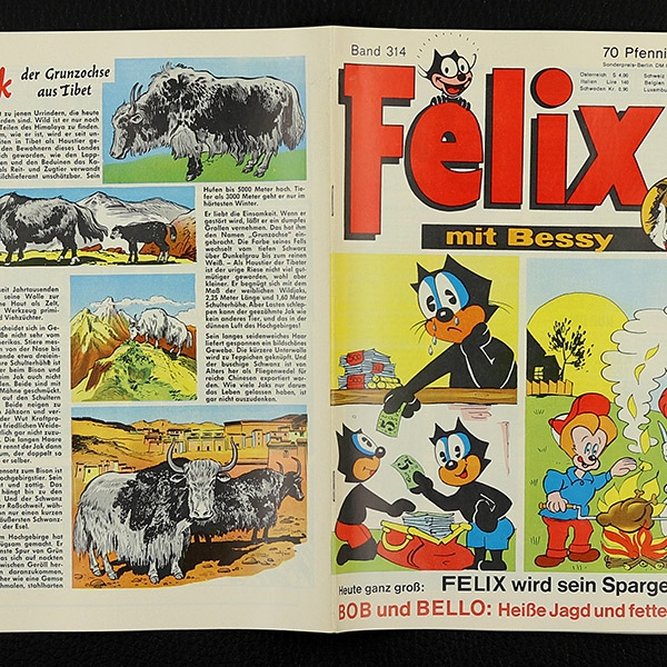 Felix mit Bessy Nr. 314 Bastei Comic