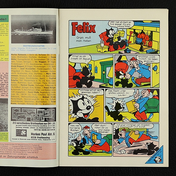 Felix mit Bessy Nr. 282 / Z0-