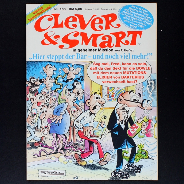 Clever & Smart Nr. 106 Condor Comic