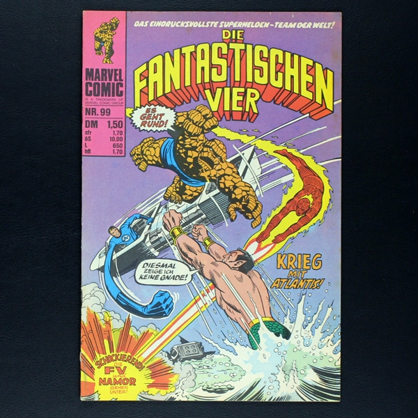 Die Fantastischen Vier Nr. 99 Williams Comic