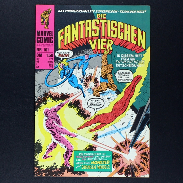 Die Fantastischen Vier Nr. 101 Williams Comic